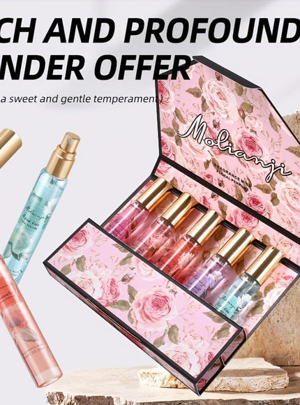 KissICON Perfume Set Of Five Molianji Floral Perfume – Gift