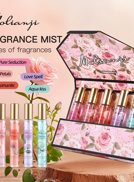 KissICON Perfume Set Of Five Molianji Floral Perfume – Gift