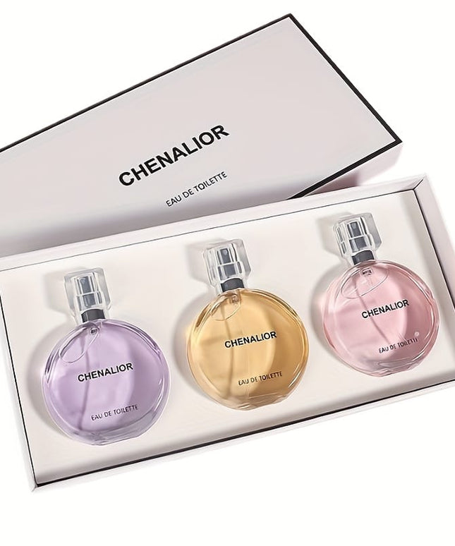 KissICON Perfume suit lady Threepiece Floral Fragrance Gift Set – 48hr