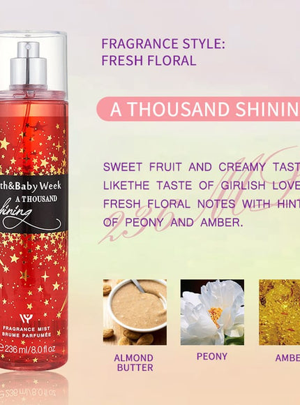 KissICON perfume3 / 236ml KissIcon Floral Fruity Body Spray For Women -