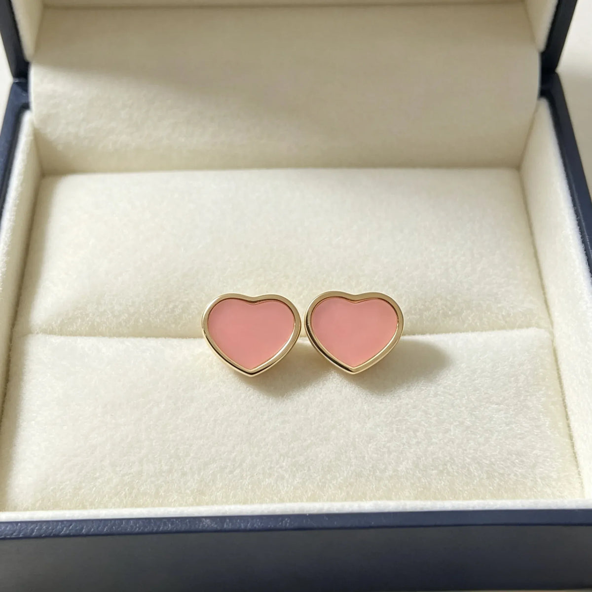 KissICON Pink 1 Heart‑Shaped Jewellery Women's Necklace Bracelet Earrings S925 Silver Plating Rose Gold 5A Zircon High-End Exquisite Party Gift