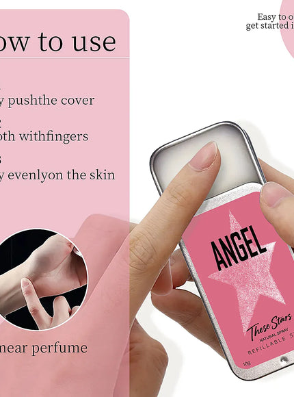 KissICON pink / 10g Pheromone Solid Perfume Men Women - Long Lasting