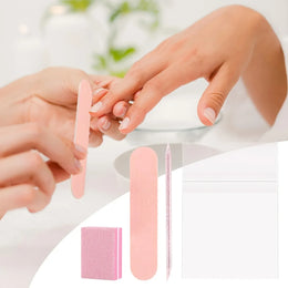 KissICON Pink 30 pcs KissIcon Nail Care Kit Mini Files Buffers -