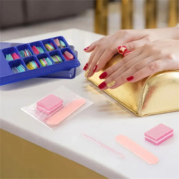 KissICON Pink 30 pcs KissIcon Nail Care Kit Mini Files Buffers -