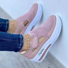 Dropshipman Pink / 41 Sneakers Women Shoes Woman Tennis Shoes Canvas Shoe Female Casual Shoes Ladies Sport Shoes Platform Sneaker Hollow Out Shoes