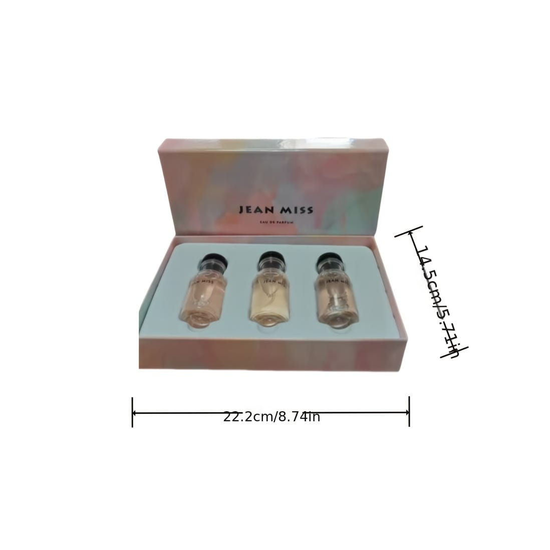 KissICON Pink / 90ML 30ml Trio Blackcurrant Jasmine Rose Floral Woody Perfume