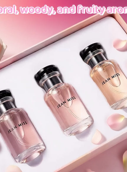 KissICON Pink / 90ML 30ml Trio Blackcurrant Jasmine Rose Floral Woody Perfume