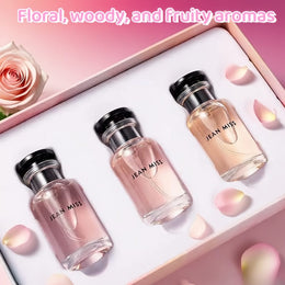 KissICON Pink / 90ML 30ml Trio Blackcurrant Jasmine Rose Floral Woody Perfume