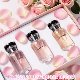 KissICON Pink / 90ML 30ml Trio Blackcurrant Jasmine Rose Floral Woody Perfume