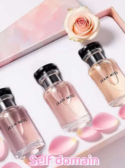 KissICON Pink / 90ML 30ml Trio Blackcurrant Jasmine Rose Floral Woody Perfume