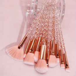 KissICON Pink Beauty Brush Set – Perfect Holiday Mothers