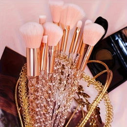 KissICON Pink Beauty Brush Set – Perfect Holiday Mothers
