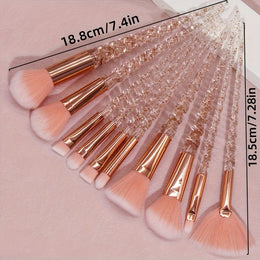 KissICON Pink Beauty Brush Set – Perfect Holiday Mothers