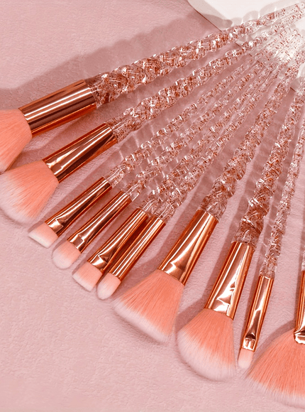 KissICON Pink Beauty Brush Set – Perfect Holiday Mothers