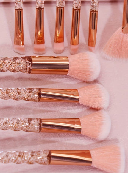 KissICON Pink Beauty Brush Set – Perfect Holiday Mothers