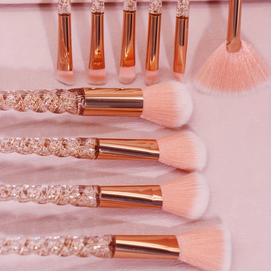 KissICON Pink Beauty Brush Set – Perfect Holiday Mothers
