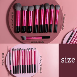 KissICON Pink Bsmall 20pc Pro Makeup Brush Set – Pinkgold