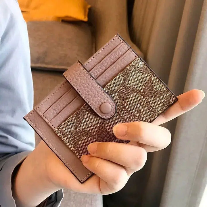 Chic Monogram Ultrathin Card Holder