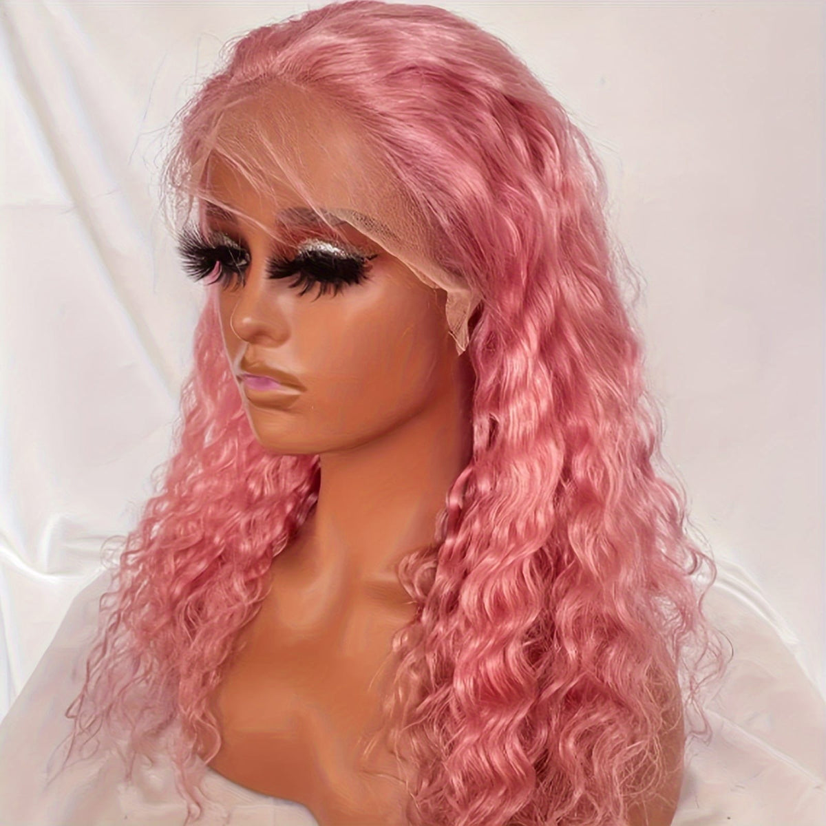 KissICON Pink Color / 26inch Kissicon 13x4 Lace Front Wig Pastel