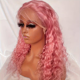 KissICON Pink Color / 26inch Kissicon 13x4 Lace Front Wig Pastel