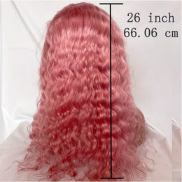 KissICON Pink Color / 26inch Kissicon 13x4 Lace Front Wig Pastel