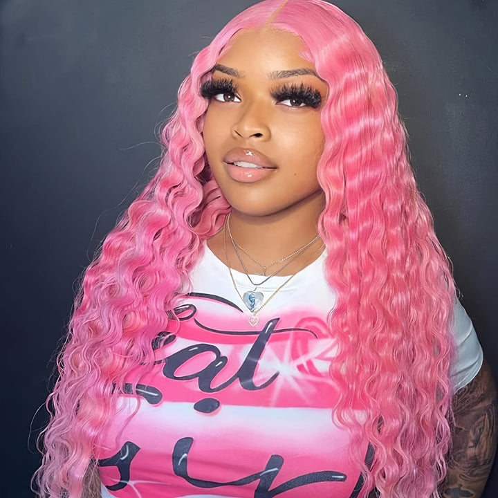 Kissicon 13x4 Lace Front Wig Pastel