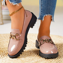 jkthpu-45 Pink Color / UK 3 WaterResistant British Penny Loafers AllSeason Casual Style