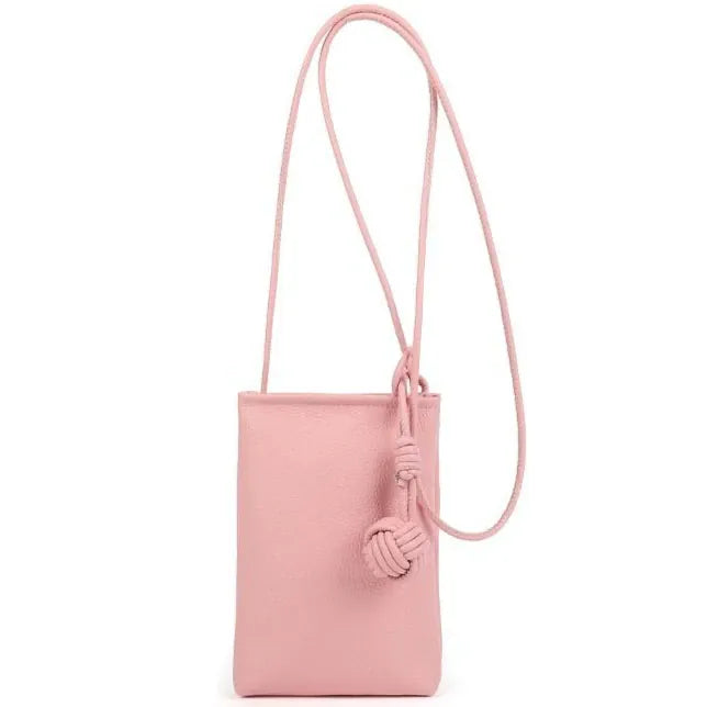 KissICON Pink Handbags PU Leather Shoulder Bags Crossbody –