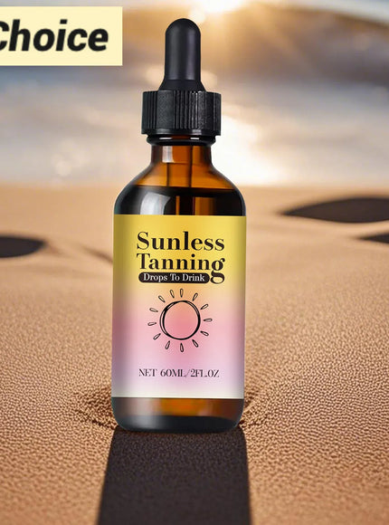 KissICON pink KissIcon Advanced Sunless Tanning Drops – Radiant Glow Self Tan
