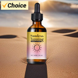 KissICON pink KissIcon Advanced Sunless Tanning Drops – Radiant Glow Self Tan