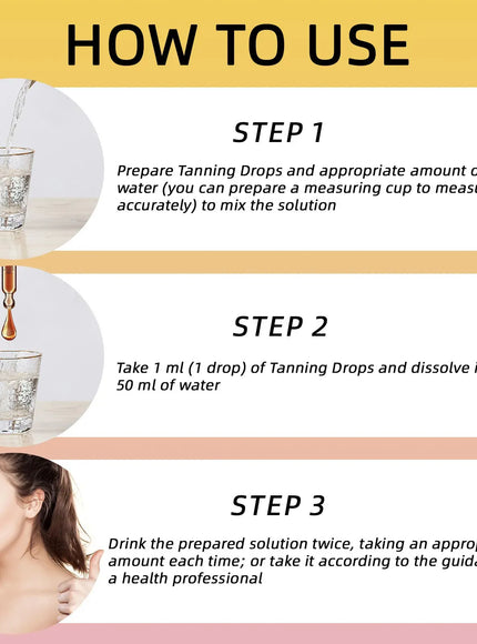 KissICON pink KissIcon Advanced Sunless Tanning Drops – Radiant Glow Self Tan