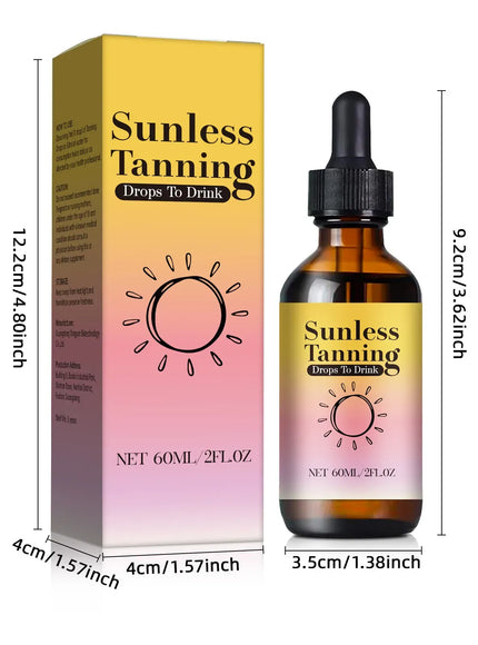 KissICON pink KissIcon Advanced Sunless Tanning Drops – Radiant Glow Self Tan