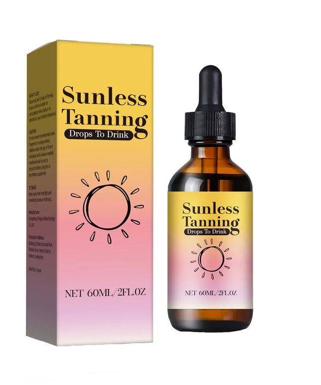 KissICON pink KissIcon Advanced Sunless Tanning Drops – Radiant Glow Self Tan