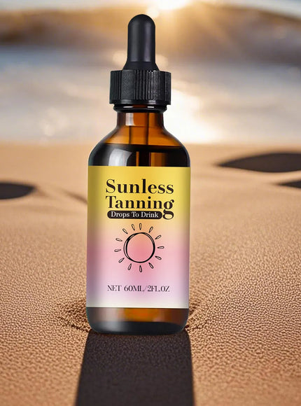 KissICON pink KissIcon Advanced Sunless Tanning Drops – Radiant Glow Self Tan