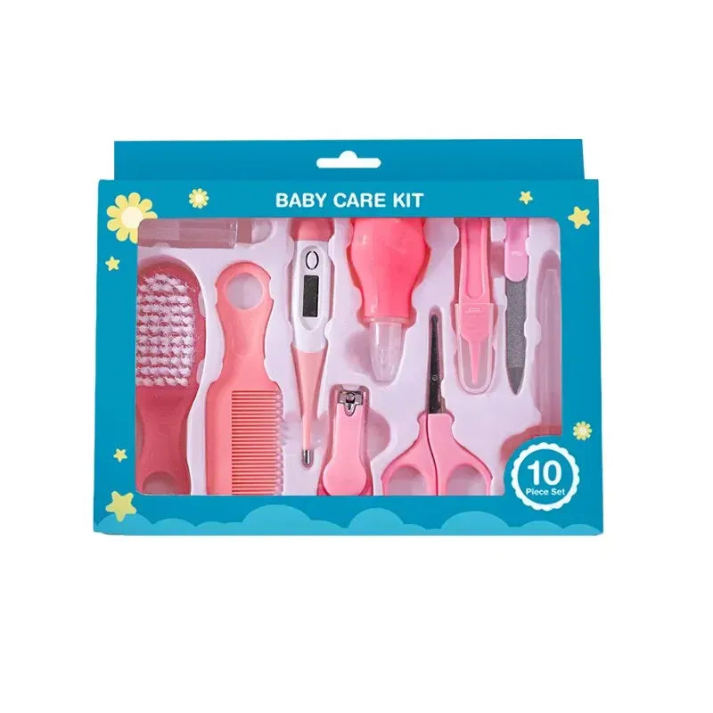 KissICON Pink KissIcon Newborn Nail Care Kit - Safe Grooming