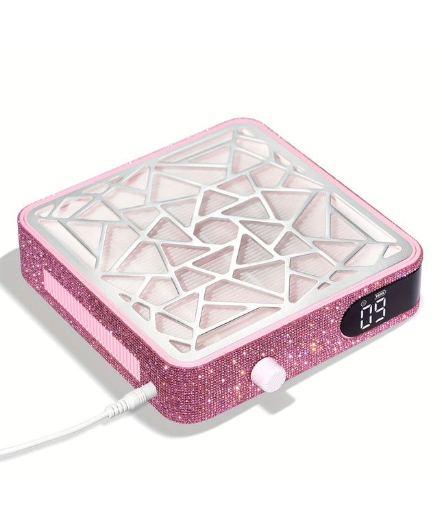 KissICON Pink KissIcon Pro Nail Dust Collector Vacuum For Clean