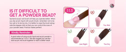 KissICON Pink KissIcon Saviland 5Pcs Acrylic Nail Brush Set -