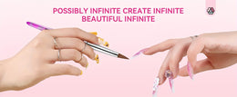 KissICON Pink KissIcon Saviland 5Pcs Acrylic Nail Brush Set -