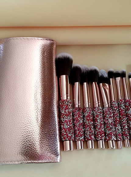 KissICON Pink Makeup Brush 1012pc Pro Makeup Brush Set – Perfect Gift Her