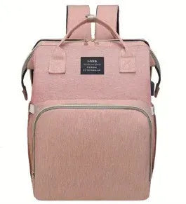 KissICON pink Multifunctional Diaper Mommy Baby Organiser – Stroller