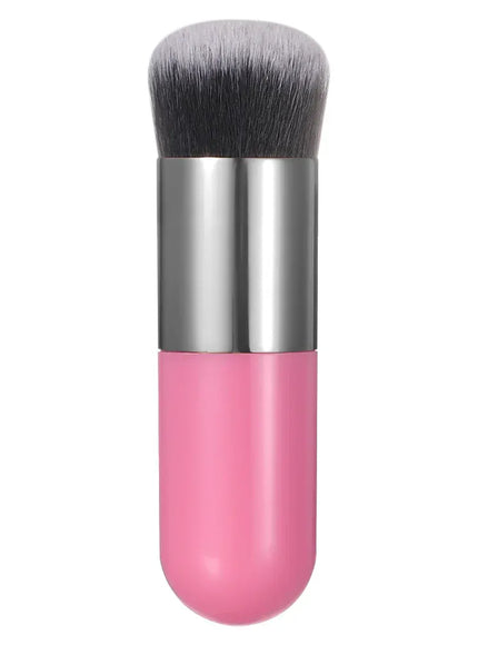 KissICON pink silver KissIcon Makeup Brushes - Flawless Foundation Blending Tool