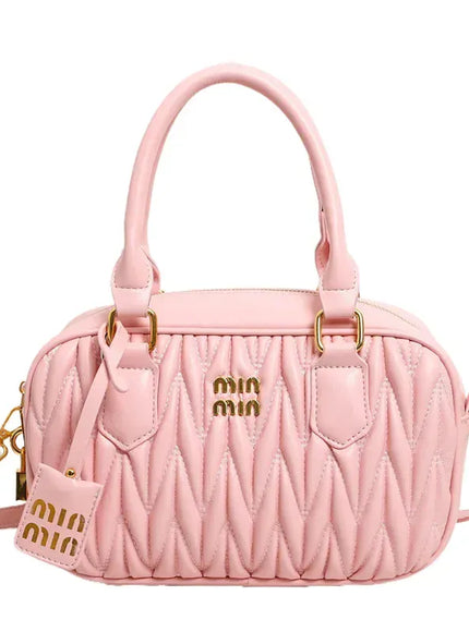 KissICON Pink Small Square Multi-way Shoulder Crossbody – Daily Use Hand