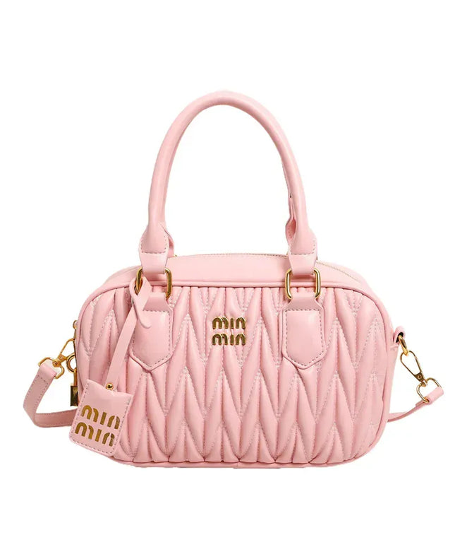KissICON Pink Small Square Multi-way Shoulder Crossbody – Daily Use Hand