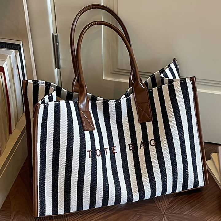 Chic Soft Tote Spacious Versatile Daily  Travel Handbag