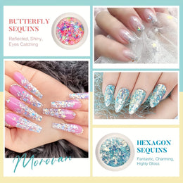 KissICON PL001 KissIcon Morovan Poly Gel Nail Kit 8 Pcs