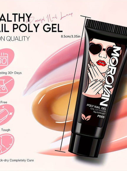 KissICON PL001 KissIcon Morovan Poly Gel Nail Kit 8 Pcs