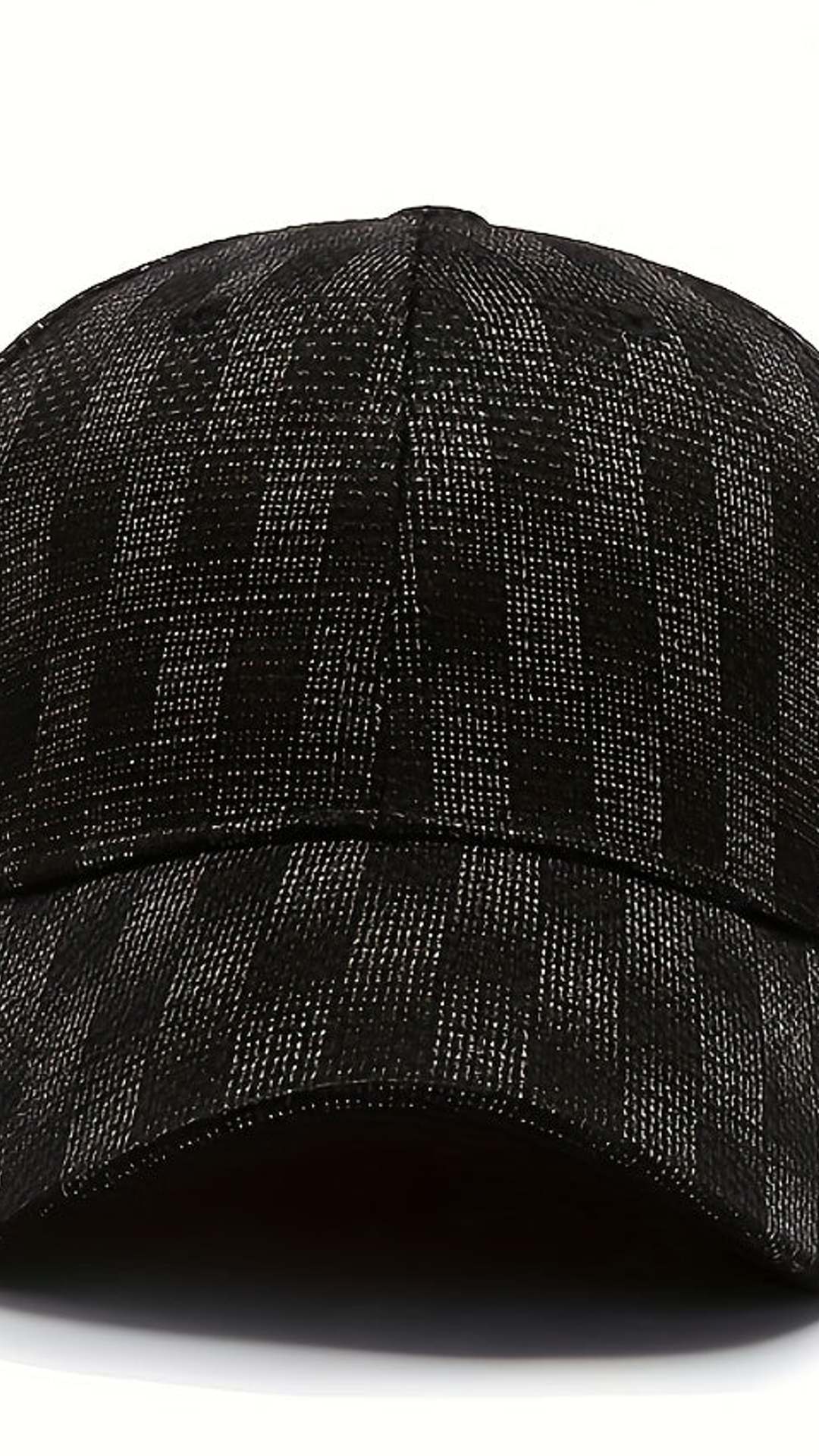 jkthpu-45 Plaid Baseball Cap Low Profile Curved Brim Dad Hat