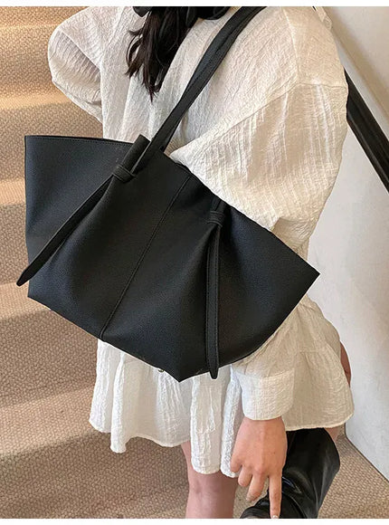 KissICON Pleated Tote – Women's Wing-inspired Statement