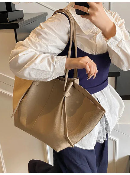 KissICON Pleated Tote – Women's Wing-inspired Statement