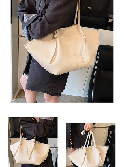 KissICON Pleated Tote – Women's Wing-inspired Statement